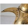 Image 3 : Vtg. Middle eastern designed brass, traditional Dallah for Arabic coffee. India.