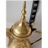 Image 5 : Vtg. Middle eastern designed brass, traditional Dallah for Arabic coffee. India.