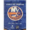 Image 3 : 2 Stanley Cup Champions pennants. 33” high X 23” wide.