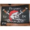 Image 1 : Large Pirate flag. 59”W X 36”H