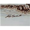 Image 2 : Framed print, 1930's famous passenger,”Milwaukee Road Hiawatha”  stream liner trai