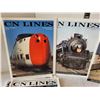 Image 4 : Group of CN lines magazines.