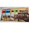 Image 2 : Hard cover train history book with 1970's Railway magazines.