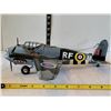 Image 2 : Vintage Mosquito RF-M   Large tin metal military WW2 military airplane.