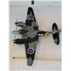 Image 3 : Vintage Mosquito RF-M   Large tin metal military WW2 military airplane.