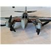 Image 4 : Vintage Mosquito RF-M   Large tin metal military WW2 military airplane.