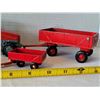 Image 4 : Vintage Corgi Tractor & Ertl International metal tractors & wagon.