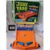 Image 1 : 1975 Junk Yard game by Ideal. Target & pinball action.