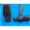 Image 4 : Early century 10 lb sledge & ball & peen hammers.