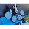 Image 2 : Rockband Harmonix games. Drums, pedestals, Rickenbacker & fender guitars.