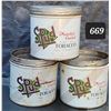 Image 1 : Vtg. Spud tobacco tins.