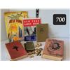 Image 1 : 1940's New York books. Vtg. War books, buttons etc.