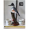 Image 1 : Ducks Unlimited mugs & King Fisher “ The Fisherman” #333 of 800 by Richard Lamson.