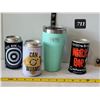 Image 1 : Yeti mug and stash cans plus a wreck bar rattler.