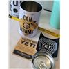 Image 5 : Yeti mug and stash cans plus a wreck bar rattler.