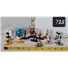 Image 1 : Jada collectible Disney character metal figurines.