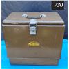 Image 1 : Vintage Karryall Little Brown Jug cooler. Ice tray bottom.