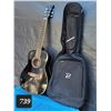 Image 1 : Jay-Ln Acoustic guitar & case.