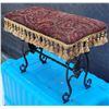 Image 3 : Early century cast iron, victorian style vanity bench.