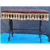 Image 5 : Early century cast iron, victorian style vanity bench.