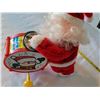 Image 4 : 1960's, battery operated Christmas Santa Claus drummer.