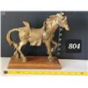 Image 1 : Antique Rare find, highly sought after, Copper/ brass Chetak horse statue. Majestic symbol of streng