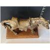 Image 2 : Antique Rare find, highly sought after, Copper/ brass Chetak horse statue. Majestic symbol of streng