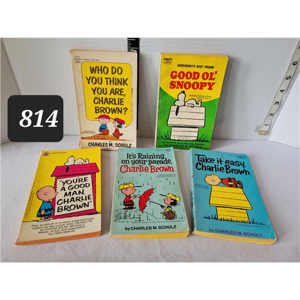 1970's Charlie Brown comic books
