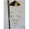 Image 2 : Crystal pedestal vase, fish bowl, window rain cloud sun catcher & acrylic bead fillers.