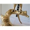 Image 6 : Large solid Brass eagle. Repaired.