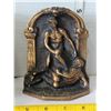 Image 2 : Antique highly collectable solid bronze, art nouveau, nude male Sculpture bookends.