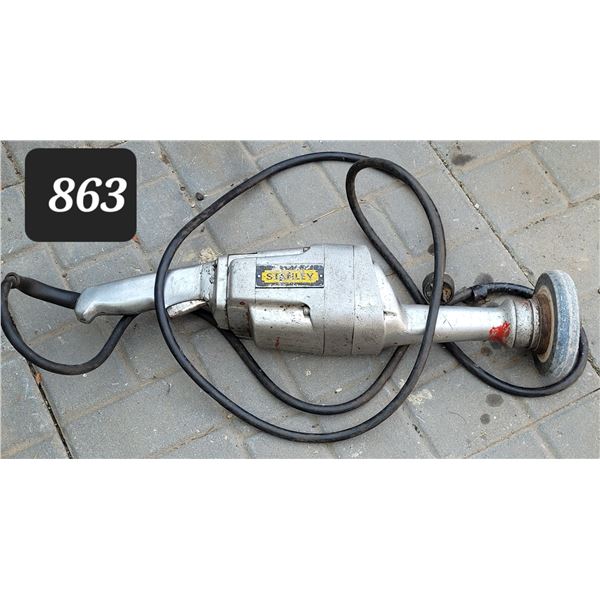 Vtg. Hand held electric grinder.