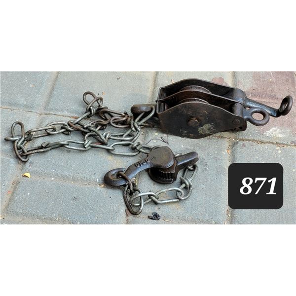 Pulley RW 245 barb wire stretcher