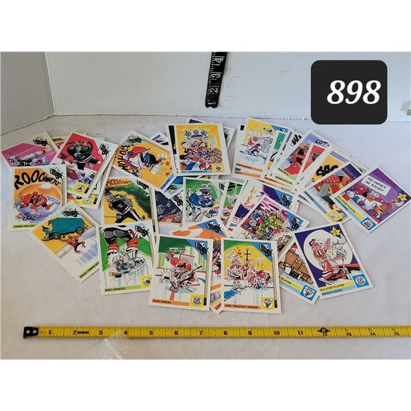 Vintage Hockey Freaks player cards.