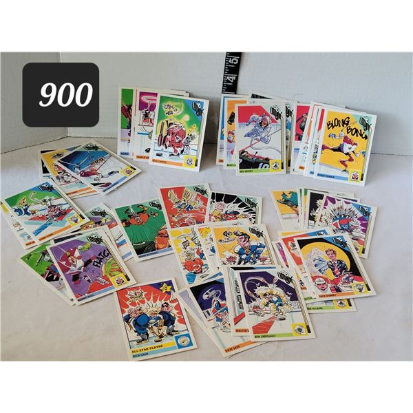 Vintage Hockey Freaks player cards.