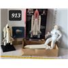 Image 1 : Space Shuttle model. Astronaut, book & other related models.