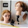 Image 1 : Table clamp, hair styling, practise heads.