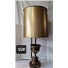 Image 1 : Mid century trophy lamp. Base switch.