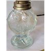 Image 2 : Vtg. Oil lamps. Small embossed Koi fish lamp.