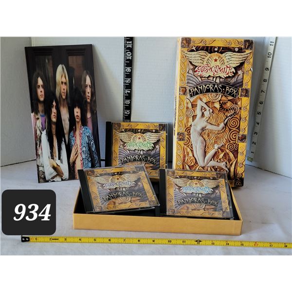 Aerosmith Pandora's Box CD set.