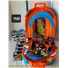 Image 1 : Hot Wheels racing set & many more cars.