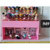 Image 1 : OMG Surprise Doll display house. 18 dolls & 4 animals.