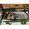 Image 2 : Chafing dish with brass accents, inserts