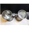 Image 1 : 1019.  2-1954 DOMINION DAY REGATTA, CLEAR BOTTOM MUGS, CULFONIA ENGLISH PEWTER