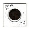 Image 2 : 1058.  1864 NEW BRUNSWICK ONE CENT