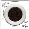 Image 1 : 1076.  1881H LARGE CENT