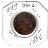Image 2 : 1096.  1884 LARGE CENT