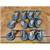 Image 1 : Lot of 3" Small Caster Wheels x12