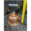 Image 2 : Copper Blue And white handle Tea Pot