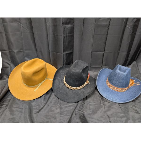 Lot of Furta Felt, 100% Cotton and Etc. "American Hat" Brand and Etc. Hats (Great Condition)